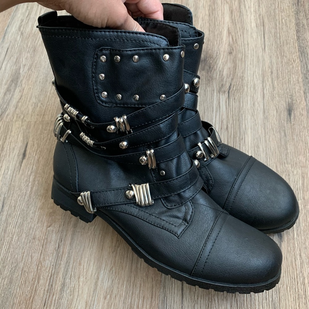Missguided Combat Boots